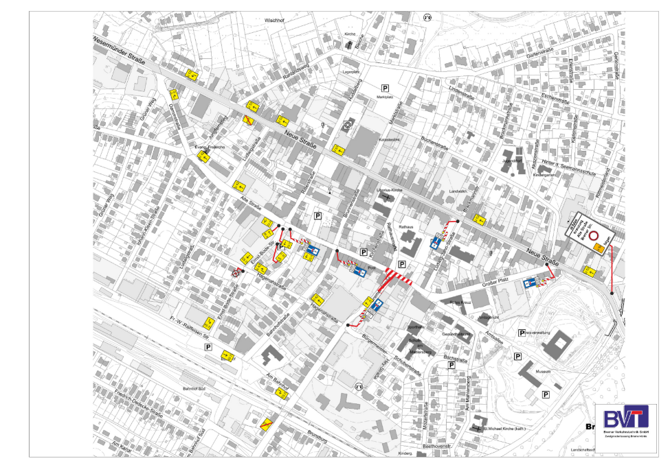 Umleitungsplan_Kreuzung_AlteStr-Bremerstraße