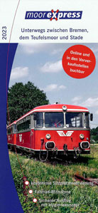 Moorexpress – Fahrplan 2023