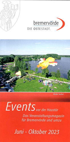 Veranstaltungsmagazin Events vor der Haustür